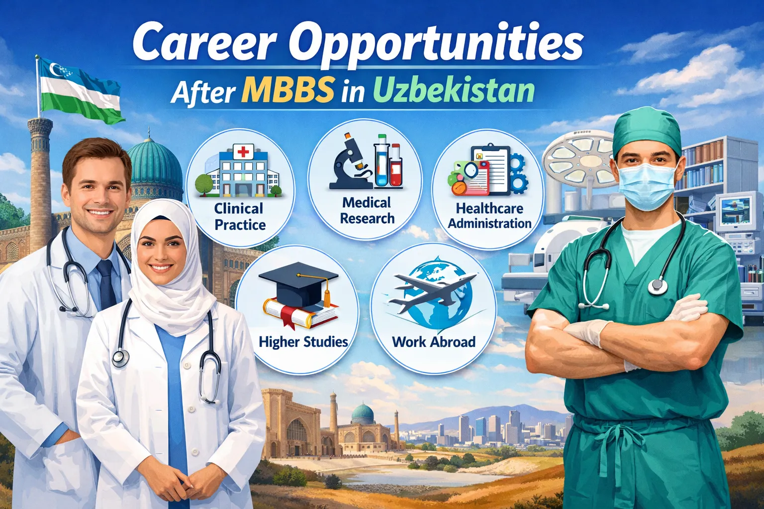 Career Opportunities After MBBS in Uzbekistan